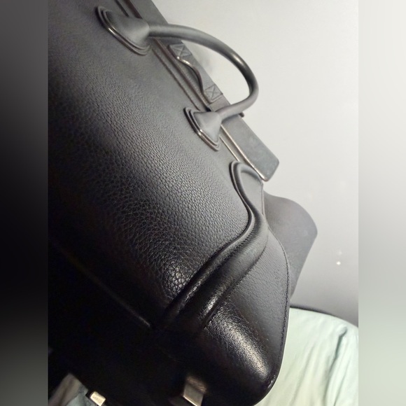 Celine Mini Luggage Drummed Leather Black Tote - Picture 10 of 16